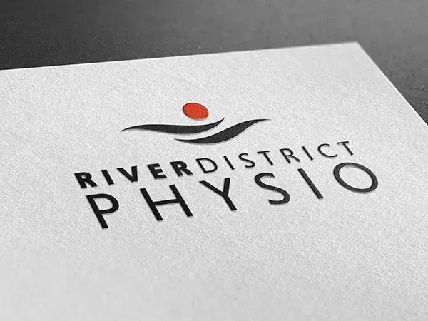 River District Physio logo and brand identity by HealthOne Websites